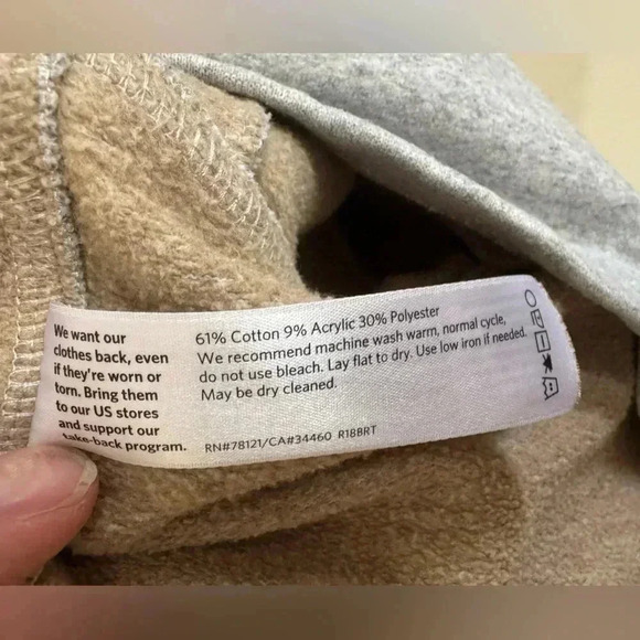 Eileen Fisher Brushed Cotton Terry Flight Jacket- oversized - Picture 12 of 13